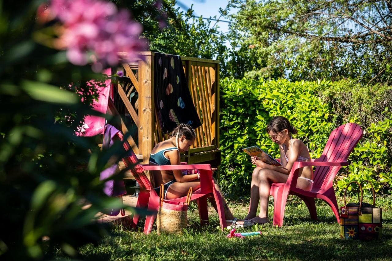 Charmant Camping Familiale 3 Etoiles Vue 360 Plage Piscine A Debordement Empl Xxl Лабом Екстериор снимка